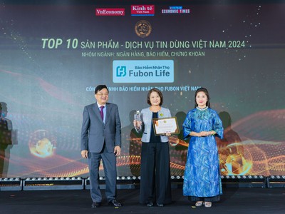 Fubon đạt Top 10 Sản phẩm - Dịch vụ Tin Dùng Việt Nam 2024 