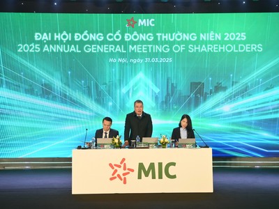 MIC thông qua kế hoạch chi hơn 201 tỷ đồng cổ tức năm 2024
