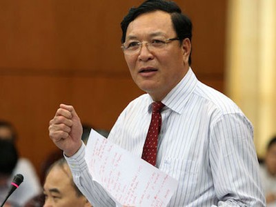 Bộ trưởng Phạm Vũ Luận (ảnh VNE)