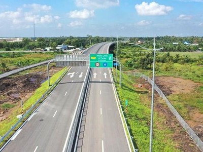 Cao tốc Trung Lương - Mỹ Thuận mang lại nguồn doanh thu lớn cho Tập đoàn Đèo Cả (Ảnh: Internet)
