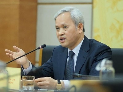 TS. Nguyễn Bích Lâm, nguyên Tổng Cục trưởng Tổng cục Thống kê trình bày dự báo về lạm phát năm 2022, 2023.