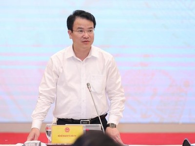 Thứ trưởng Trần Quốc Phương phát biểu tại phiên họp báo Chính phủ chiều 4/6