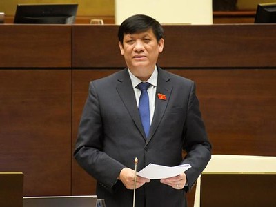 Bộ trưởng Bộ Y tế Nguyễn Thanh Long (Ảnh: quochoi.vn)