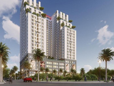 Phối cảnh chung cư Geleximco Southern Star 897 Giải Phóng