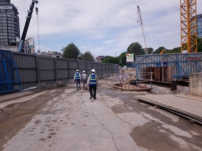 Dự án xây dựng tuyến đường sắt đô thị Bến Thành - Suối Tiên, một dự án do DGT đang thi công.