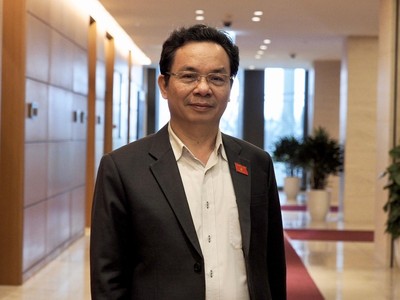 Đại biểu Quốc hội Hoàng Văn Cường (đoàn Hà Nội) - Ảnh: M.M
