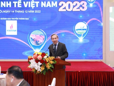 Ông Phan Đức Hiếu, Ủy viên thường trực Ủy ban Kinh tế của Quốc hội phát biểu tham luận tại Hội thảo 