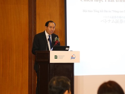 Ông Phạm Hồng Sơn, Phó chủ tịch UBCKNN phát biểu tại Hội thảo.