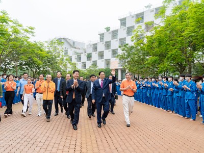 Thủ tướng Phạm Minh Chính thăm Đại học FPT hôm 14/4