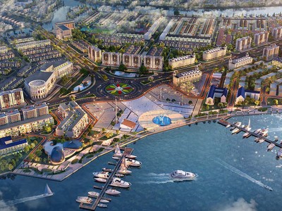 Phối cảnh dự án Aquacity Đồng Nai, một dự án đang được Tổ công tác của Thủ tướng Chính phủ gỡ vướng về vấn đề quy hoạch.