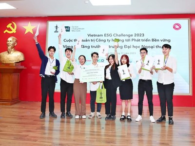 Hình ảnh vòng thi Tăng trưởng – Cuộc thi ESG Challenge 2023 hôm 7/11.
