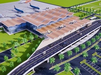 Phối cảnh dự án Cảng hàng không Quảng Trị
