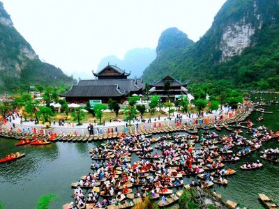 Khu danh thắng Tràng An thuộc tỉnh Ninh Bình