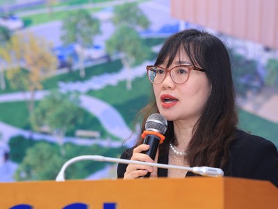 Bà Vương Thị Minh Hiếu, Phó Vụ trưởng Vụ Quản lý Khu kinh tế, Bộ Kế hoạch và Đầu tư 