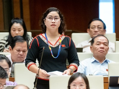 Đại biểu Phạm Thị Kiều (đoàn Đắk Nông)