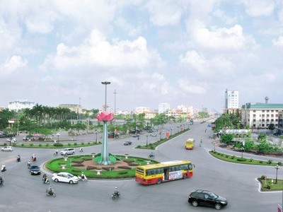 Một góc TP Hưng Yên, tỉnh Hưng Yên