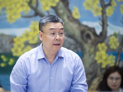 Ông Lê Mạnh Cường - Phó tổng giám đốc Tập đoàn Dầu khí Việt Nam (PVN) phát biểu tại Toạ đàm sáng 15/10.