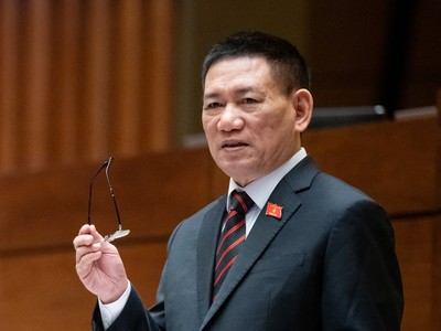 Phó Thủ tướng Chính phủ, Bộ trưởng Bộ Tài chính Hồ Đức Phớc (Ảnh: Quốc hội)