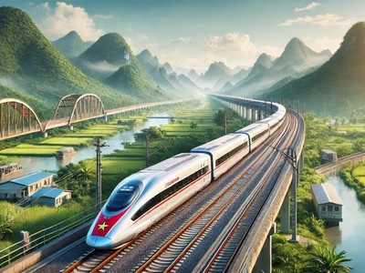 Đường sắt cao tốc Bắc Nam sẽ hoàn thiện vào năm 2035 (ảnh minh hoạ)