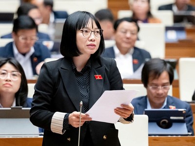 Đại biểu Nguyễn Thị Việt Nga (đoàn Hải Dương