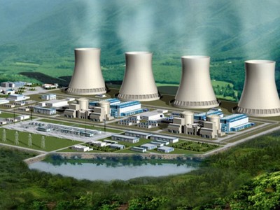 Phối cảnh dự án điện hạt nhân Ninh Thuận năm 2016 (Ảnh tư liệu)