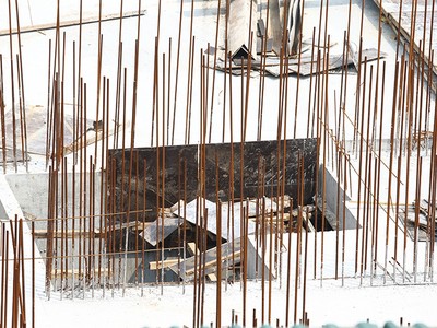 Cải tạo chung cư cũ Thành Công sau gần 10 năm... mới xong phần móng