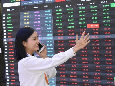 Giao dịch chứng khoán sáng 10/3: Cổ phiếu bất động sản khởi sắc, VN-Index tiếp đà tăng tốc