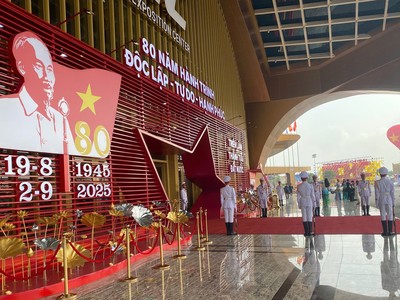 Khai mạc triển lãm thành tựu đất nước '80 năm hành trình Độc lập - Tự do - Hạnh phúc'