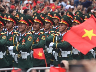 Những khoảnh khắc đẹp trong buổi tổng duyệt diễu binh A80