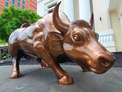 Cận cảnh linh vật biểu tượng của thị trường chứng khoán Việt Nam