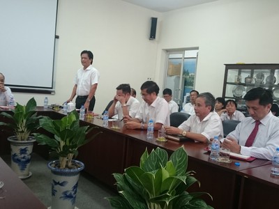 Tổng giám đốc SCIC Lại Văn Đạo làm việc với BMI