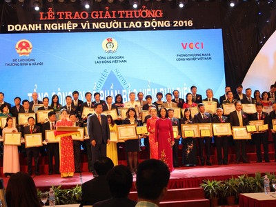 PTI đạt giải thưởng “Doanh nghiệp vì người lao động”