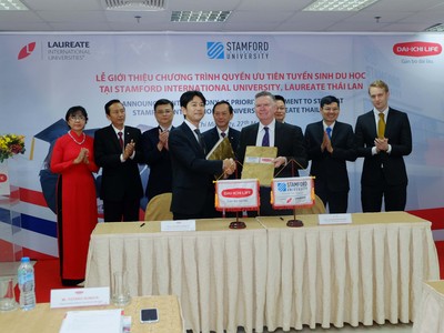Dai-ichi Life Việt Nam hợp tác với Đại học Quốc tế Stamford - Laureate Thái Lan