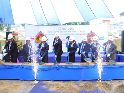 Khởi công xây dựng trung tâm đào tạo thang máy và thang cuốn đầu tiên ở Viêt Nam