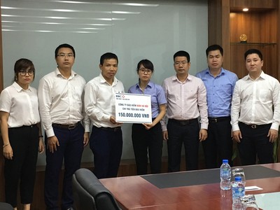 BIC chi trả 150 triệu đồng tiền bảo hiểm BIC Care cho khách hàng bị tai nạn