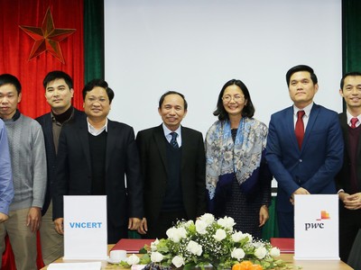 PwC Việt Nam và VNCERT hợp tác chiến lược về ứng cứu sự cố an toàn thông tin