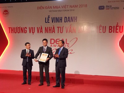 Mirae Asset Prévoir được vinh danh trong Top 10 thương vụ tiêu biểu năm 2017-2018