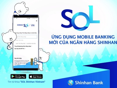 Ngân hàng Shinhan ra mắt ứng dụng Mobile Banking