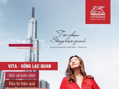 Generali Việt Nam ra mắt sản phẩm Vita - Sống lạc quan