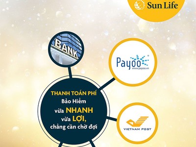Sun Life Việt Nam triển khai thêm hai kênh thu phí bảo hiểm mới