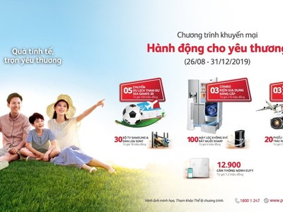 Prudential triển khai chương trình “Hành động cho yêu thương” 
