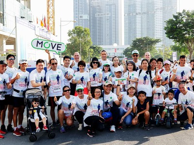 Manulife Việt Nam đồng hành cùng Terry Fox Run 
