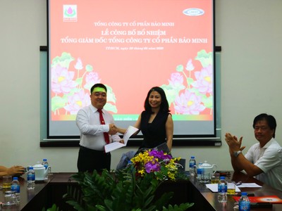 Lễ công bố quyết bổ nhiệm Tổng giám đốc Tổng công ty Cổ phần Bảo Minh
