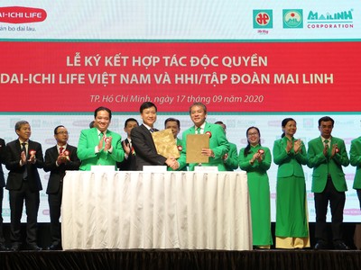 Dai-ichi Life Việt Nam và HHI/Tập đoàn Mai Linh hợp tác độc quyền 15 năm