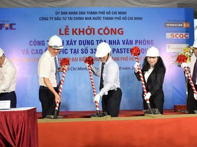 HFIC khởi công công trình xây dựng Tòa nhà Văn phòng và Cao ốc tại “Phố Wall Sài Gòn” 