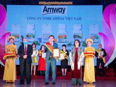 Amway Việt Nam lần thứ 8 nhận giải thưởng “Sản phẩm vàng vì sức khoẻ cộng đồng”