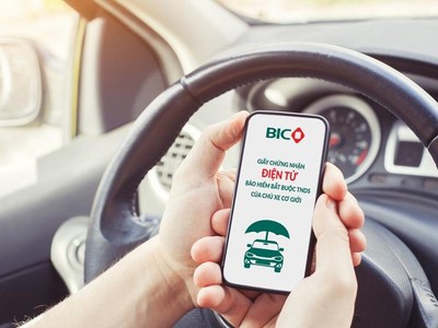 Bắt đầu từ hôm nay (1/3/2021) người dân có thể nhận Giấy chứng nhận bảo hiểm điện tử với bảo hiểm xe cơ giới 