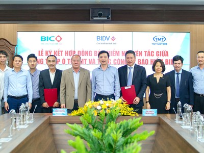 BIC sẽ trở thành nhà cung cấp trong chương trình tặng bảo hiểm cho khách hàng của TMT