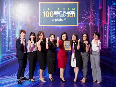 Generali được vinh danh “Top 100 Nơi làm việc tốt nhất Việt Nam 2021” 