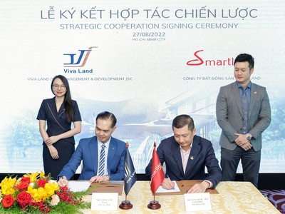 Smartland và The One Land đại diện Viva Land giới thiệu các sản phẩm tại Vivian Le Jardin